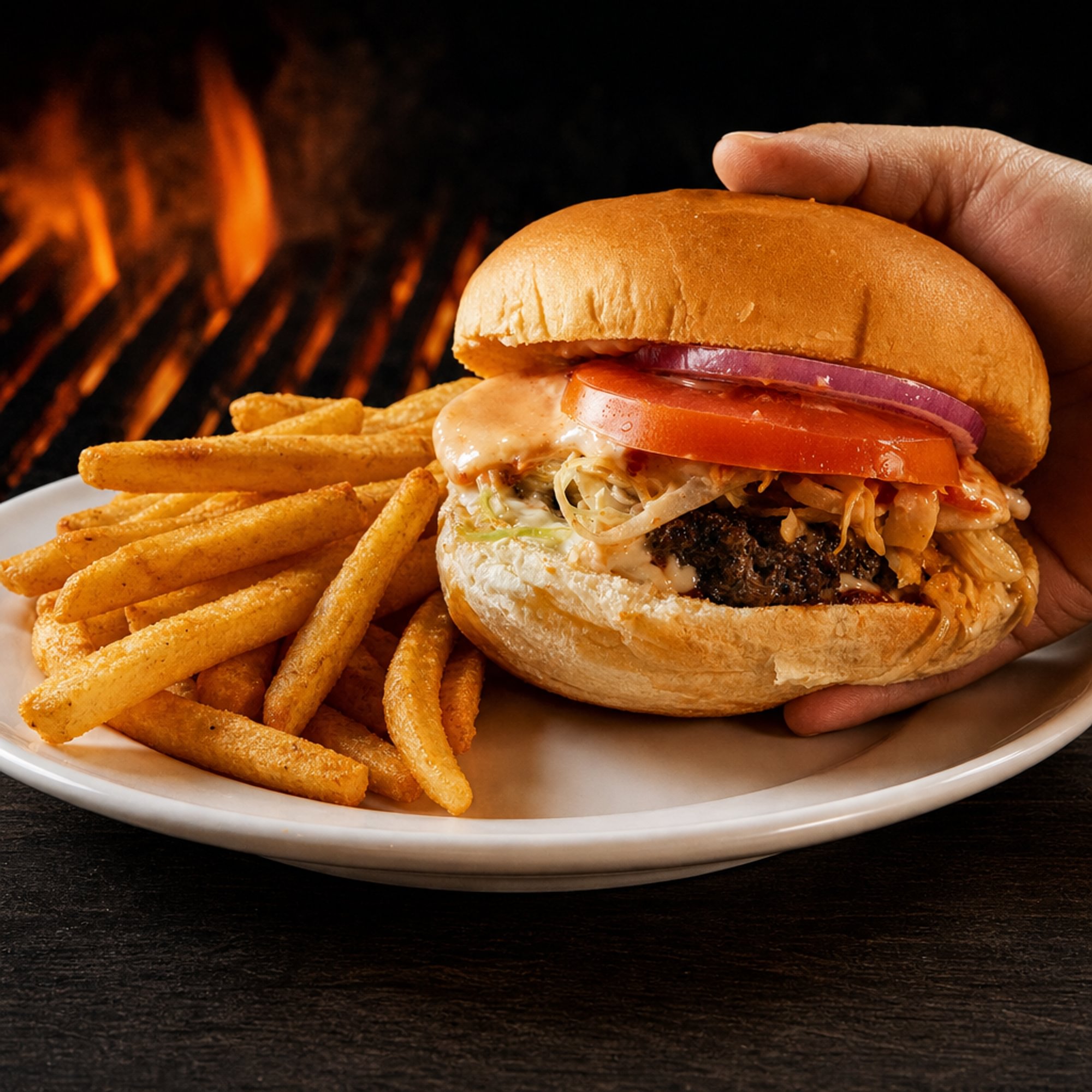 Happy Hour Burger Meal