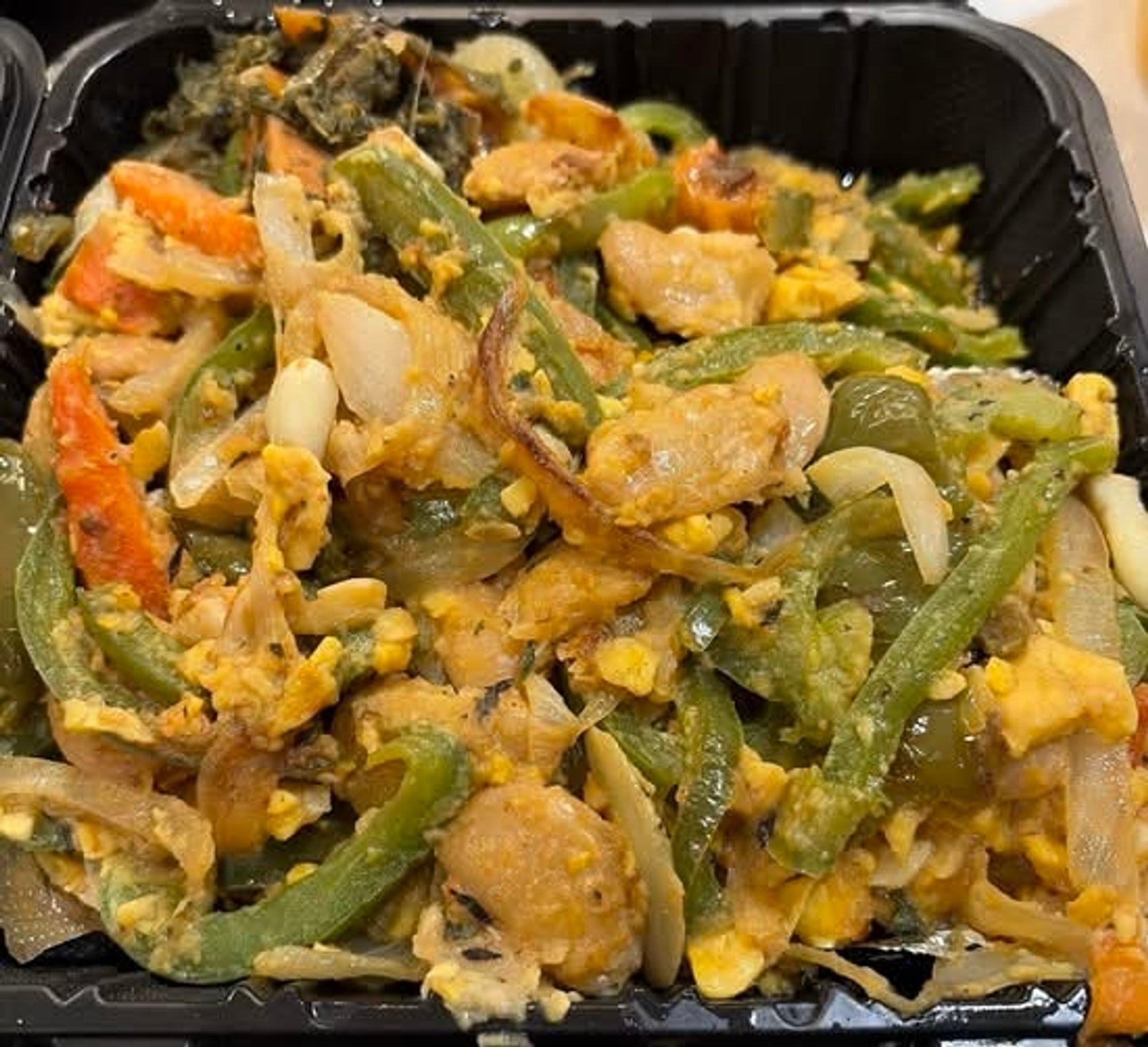 Ackee and Butter Bean Platter