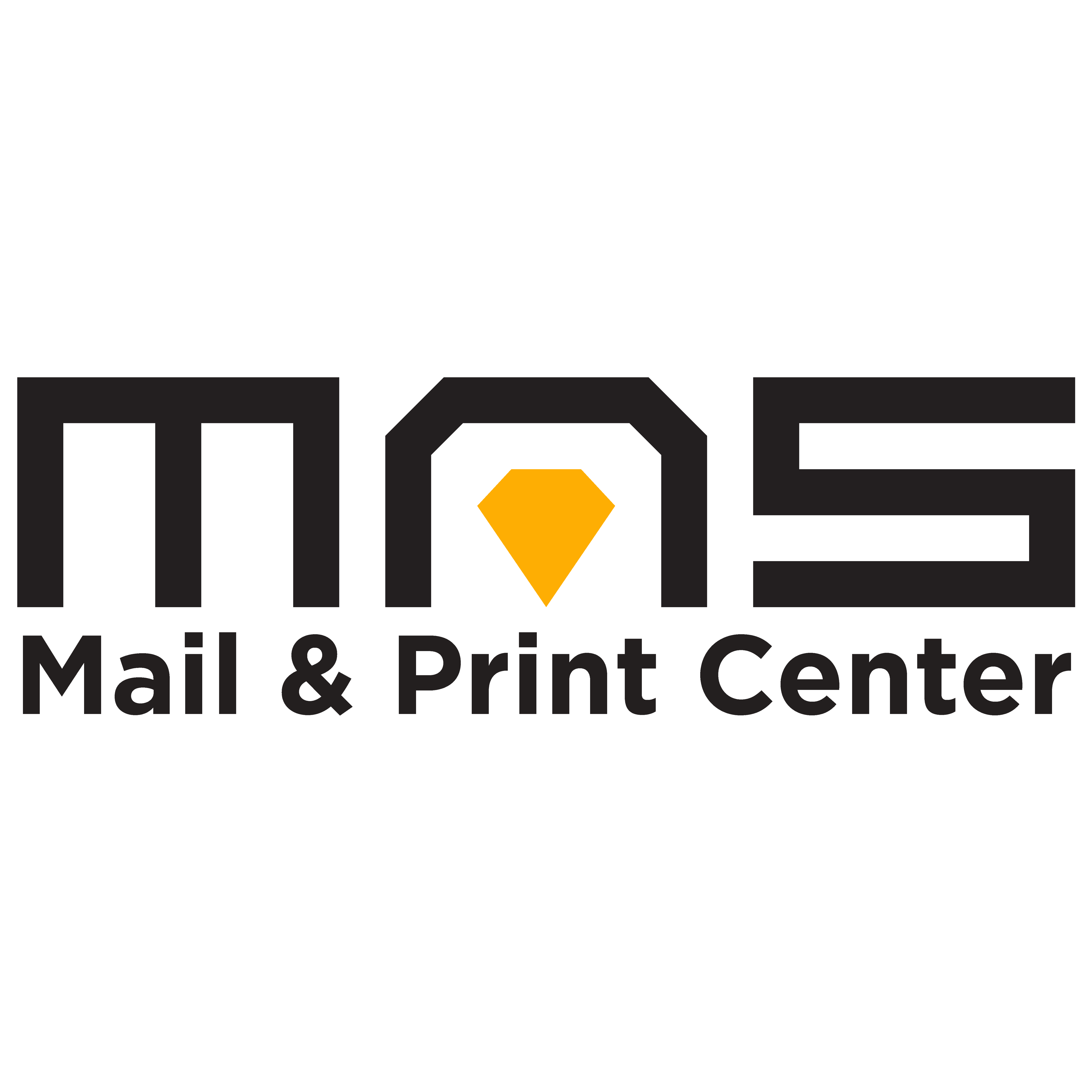 MAS Mail &amp; Print Center Logo