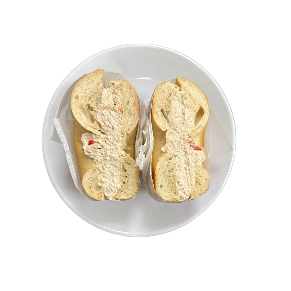 Lite Tuna Vegetable Salad Sandwich