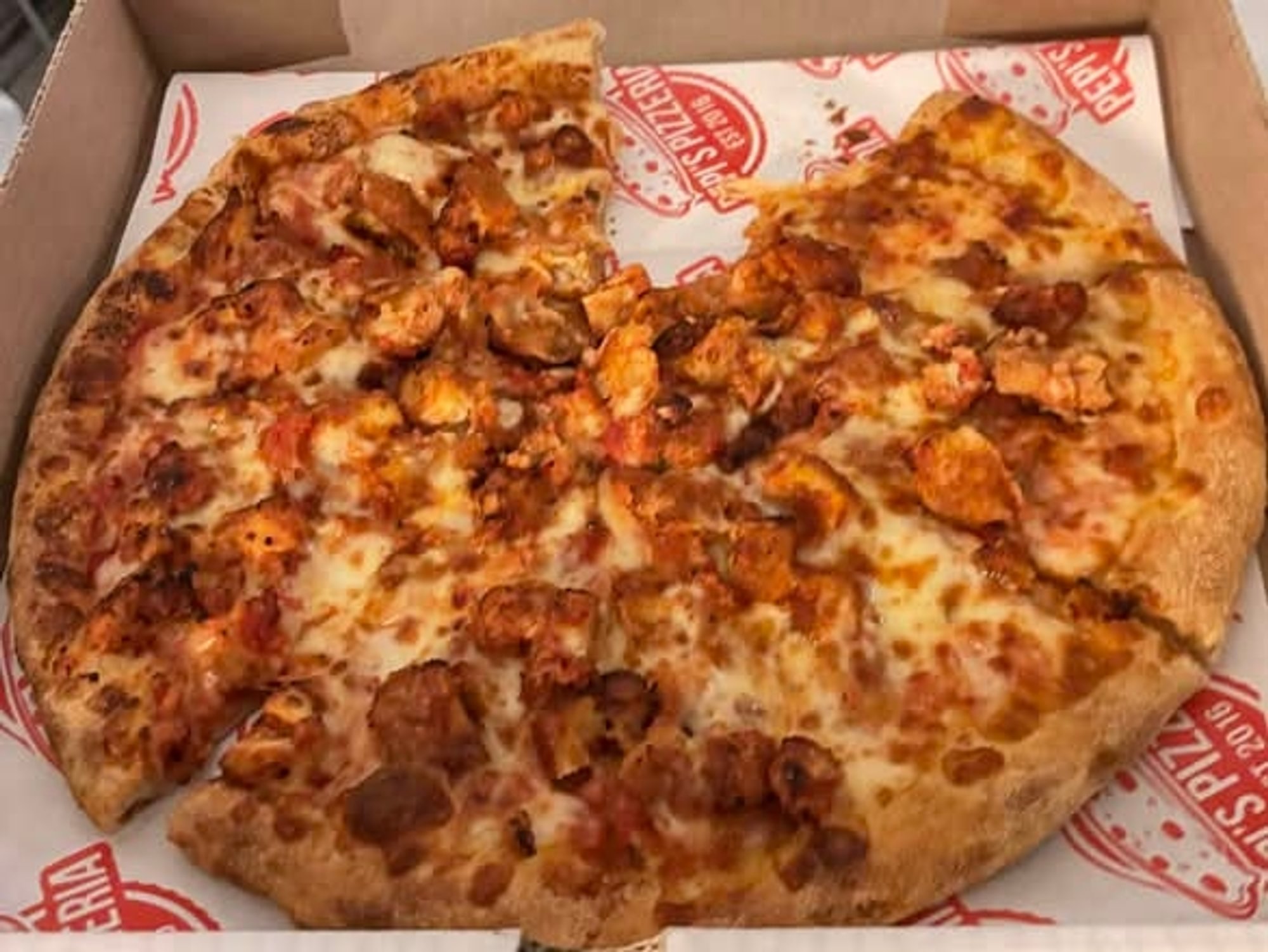 Chicken Parm Pizza
