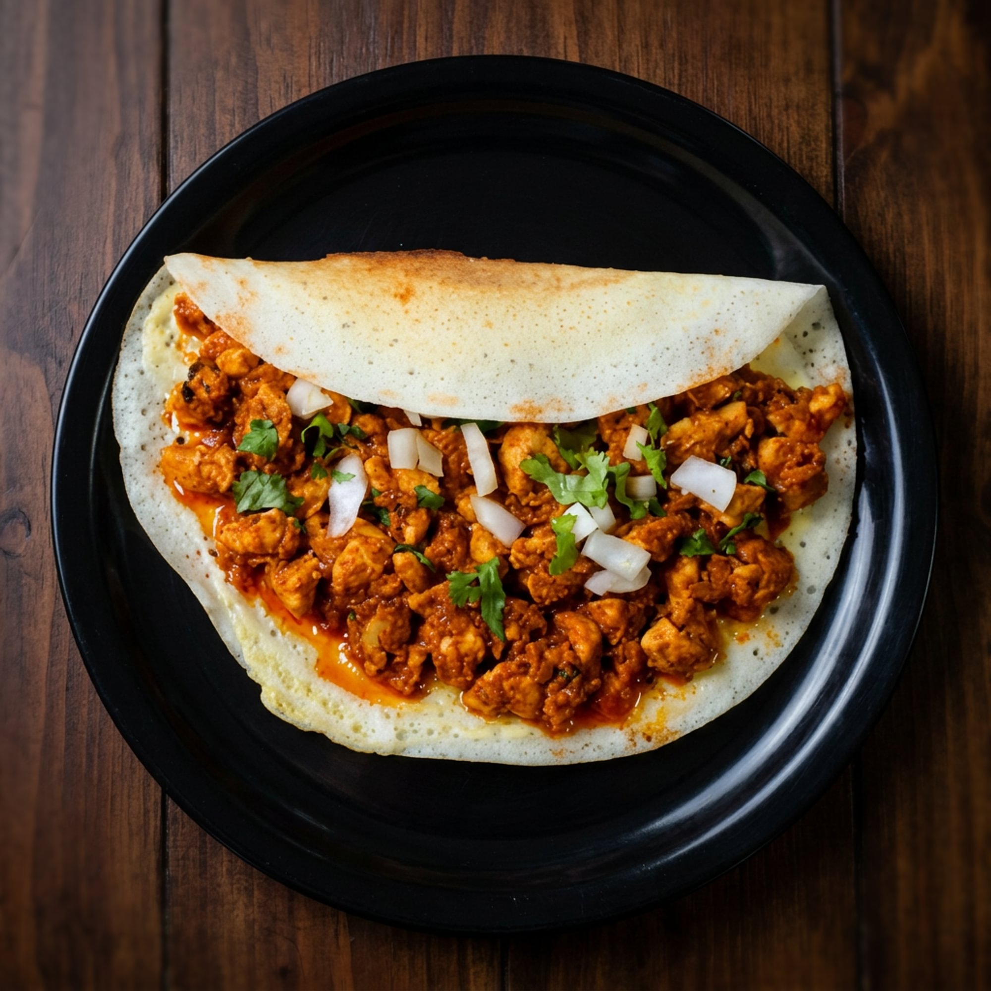 Chicken Tikka Dosa