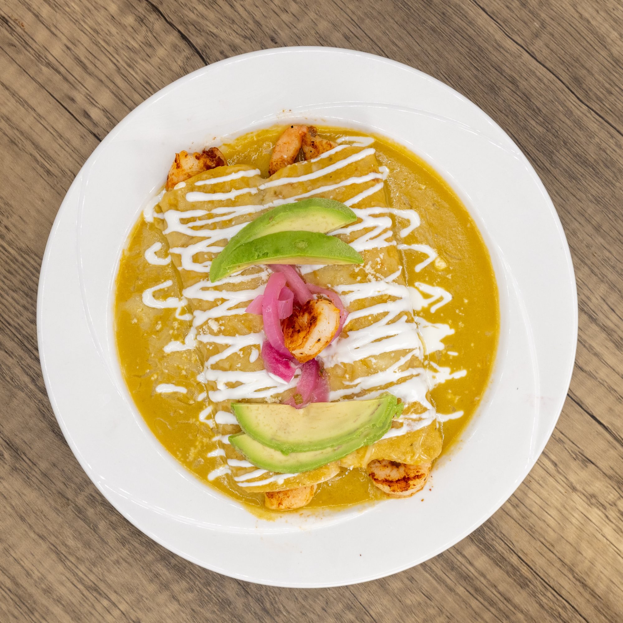 Shrimp Enchiladas