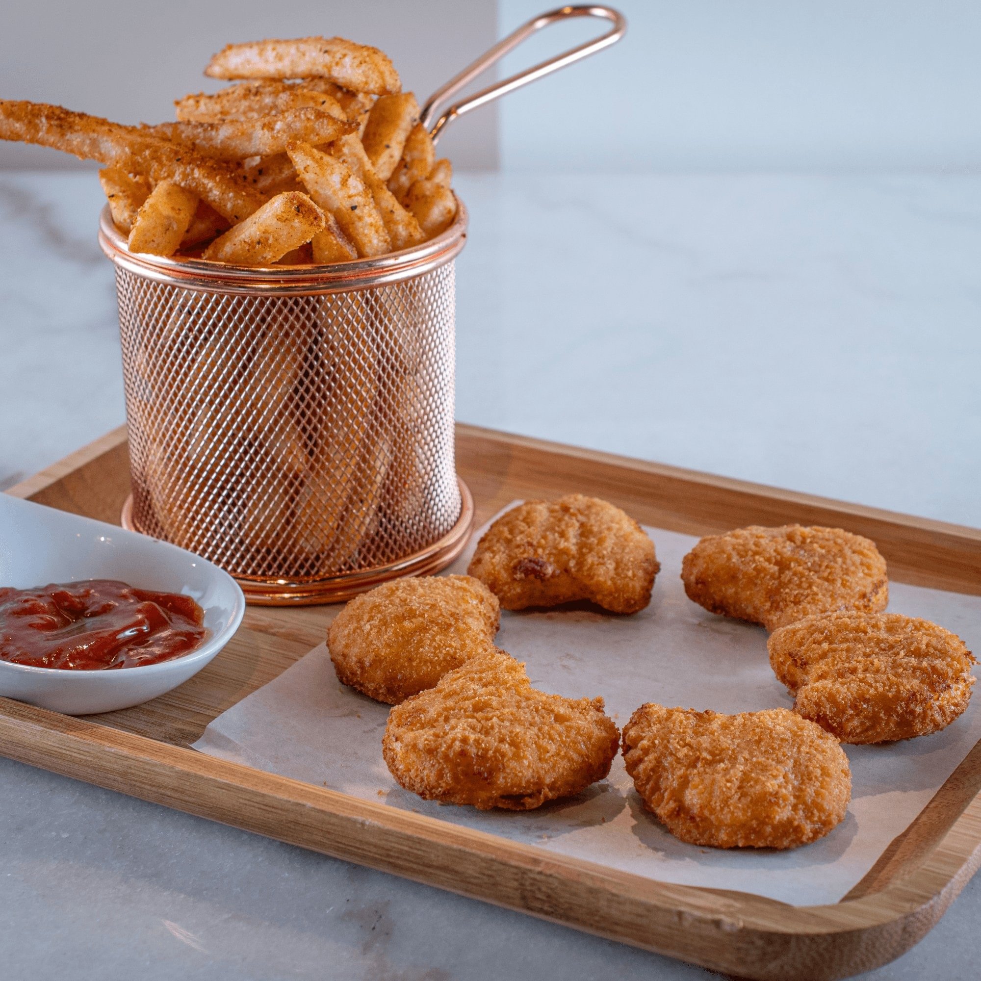 Chicken Nuggets W/Fries