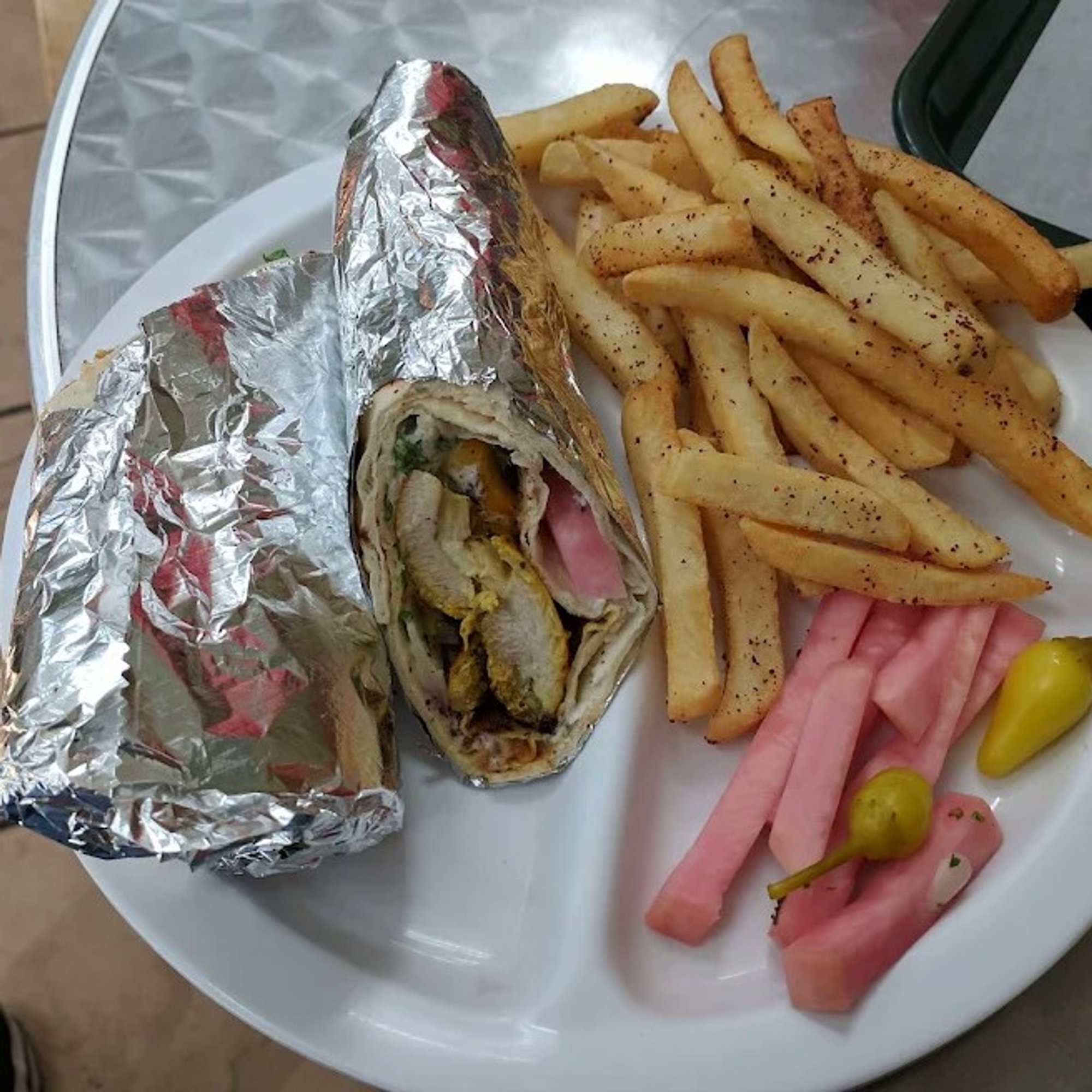 Chicken Lule Wrap