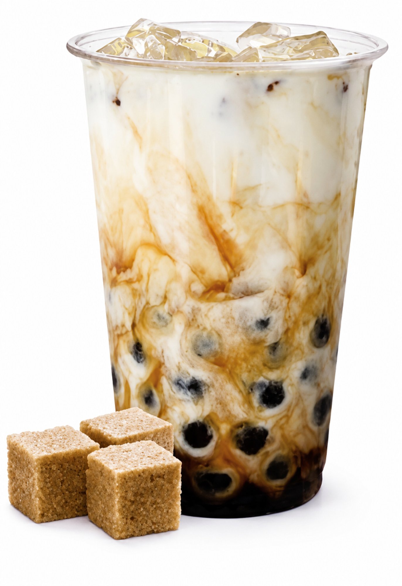 Brown Sugar Tea Latte 黑糖茶拿铁