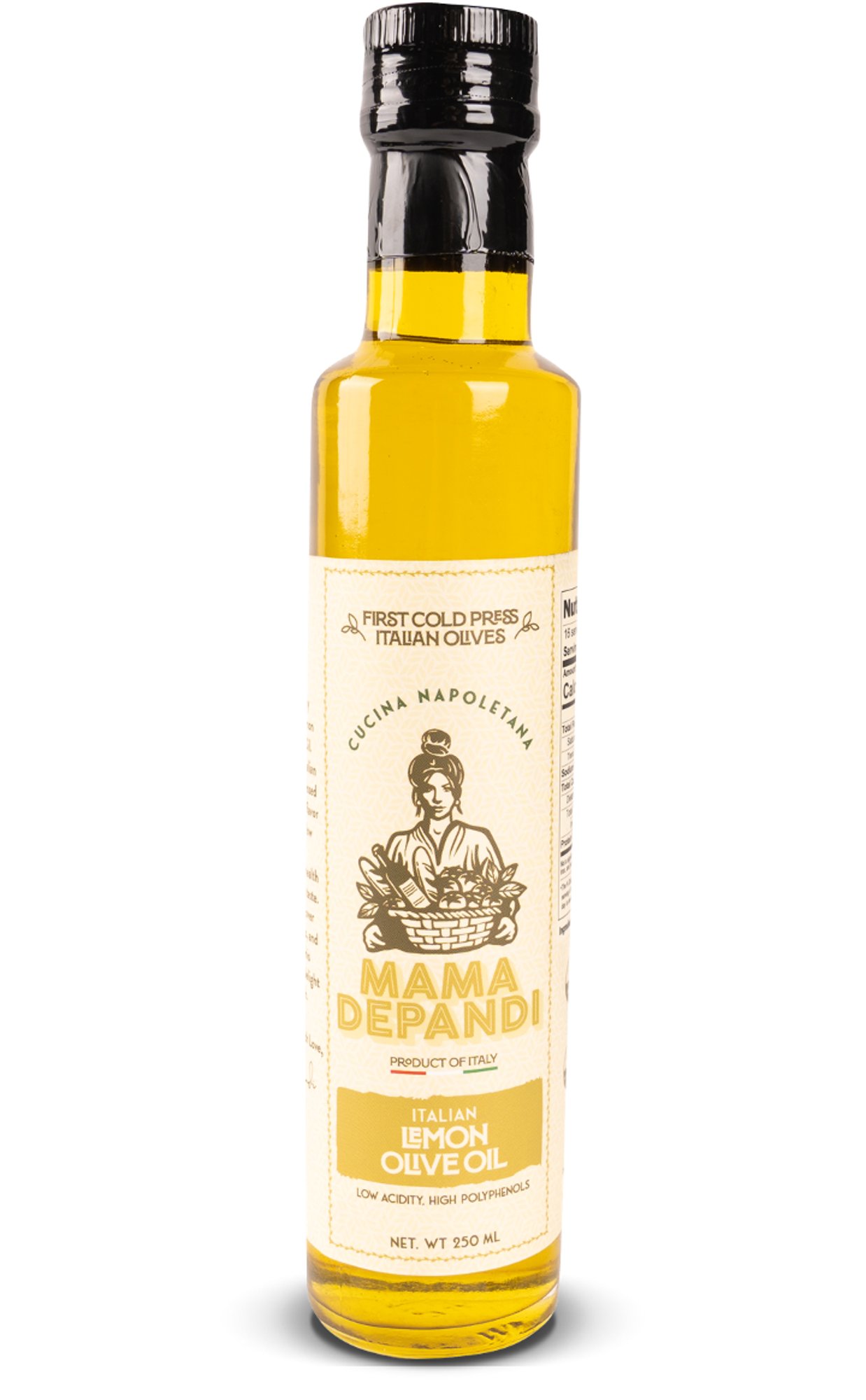 Mama DePandi Lemon Extra Virgin Olive Oil