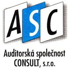 logo AUDITORSKÁ SPOLEČNOST CONSULT s.r.o.