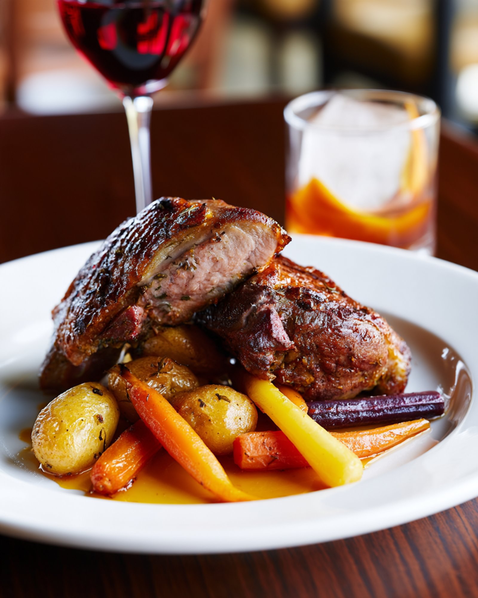 Herb-Marinated Duck Breast