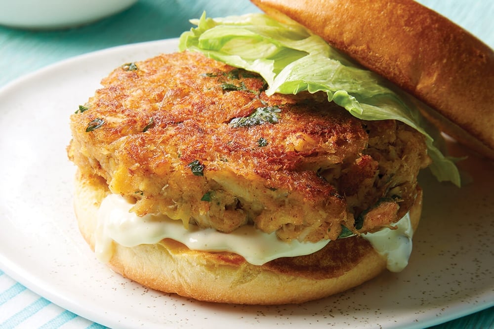 Crab Cake Burger