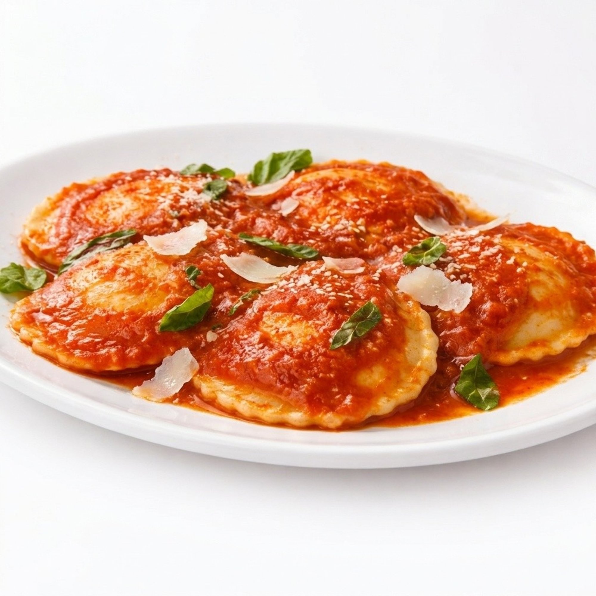 Ravioli in Tomato Sauce