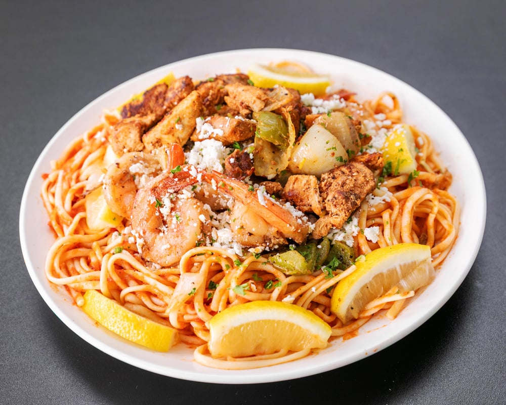 Spaghetti with Shrimp