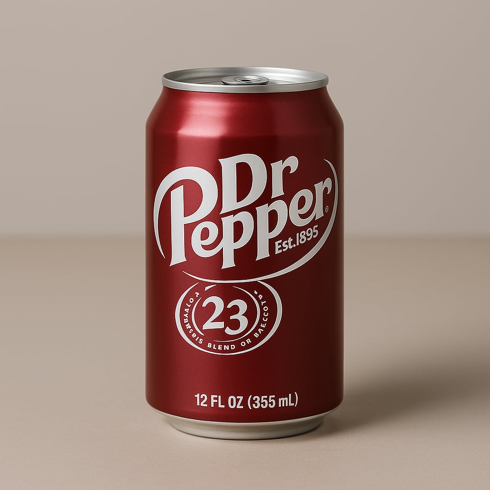 Dr. Pepper Can