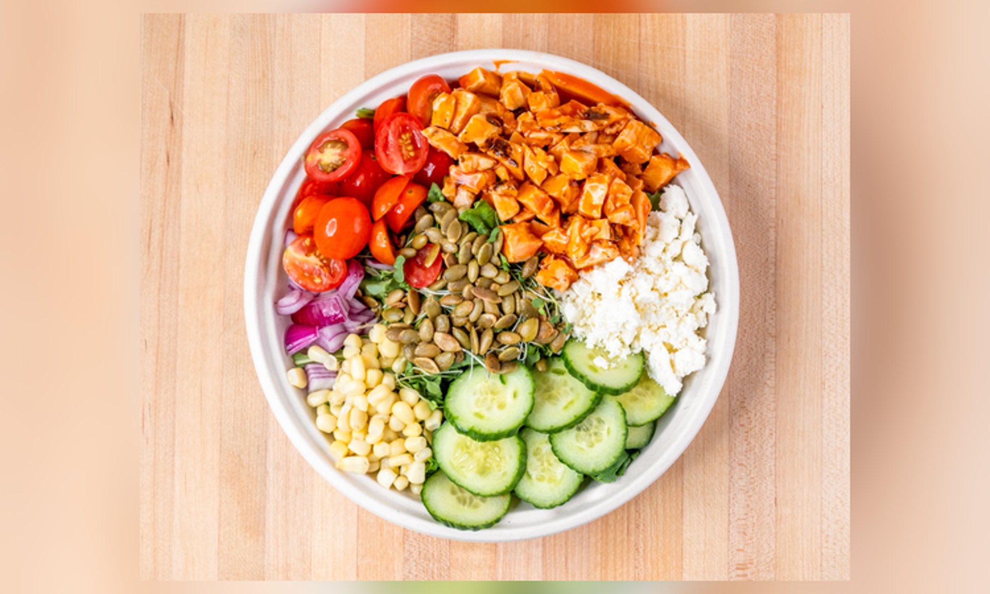 Hot Honey Chicken Salad