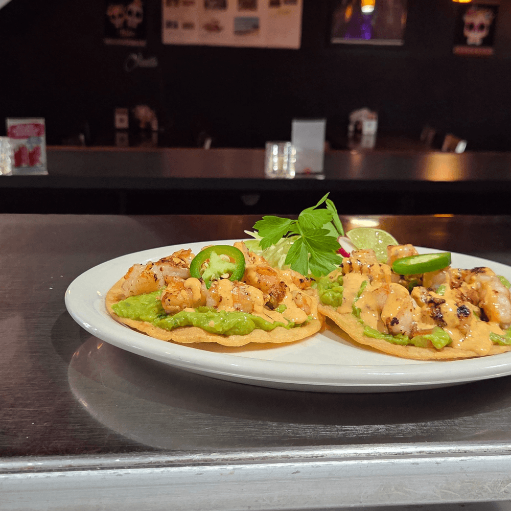 2 Shrimp Tostadas