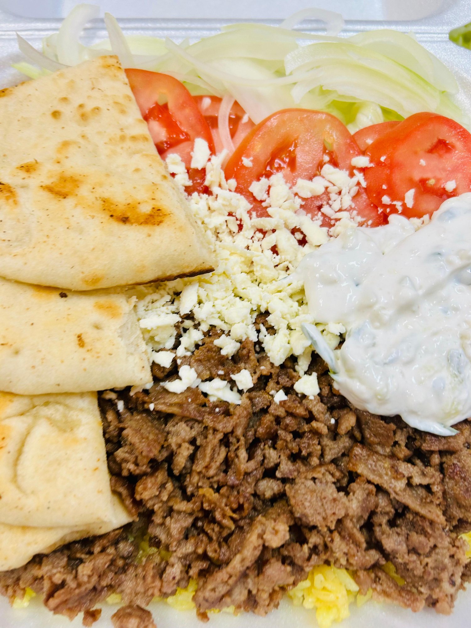 Philly Steak Gyro Platter