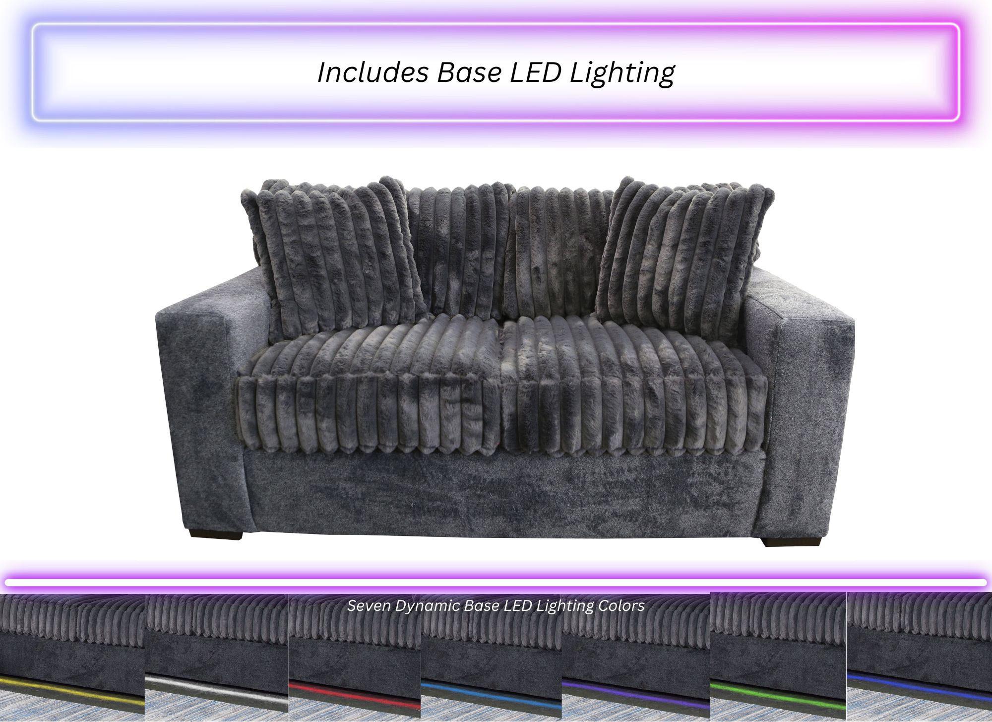 City Lights Loveseat with LED