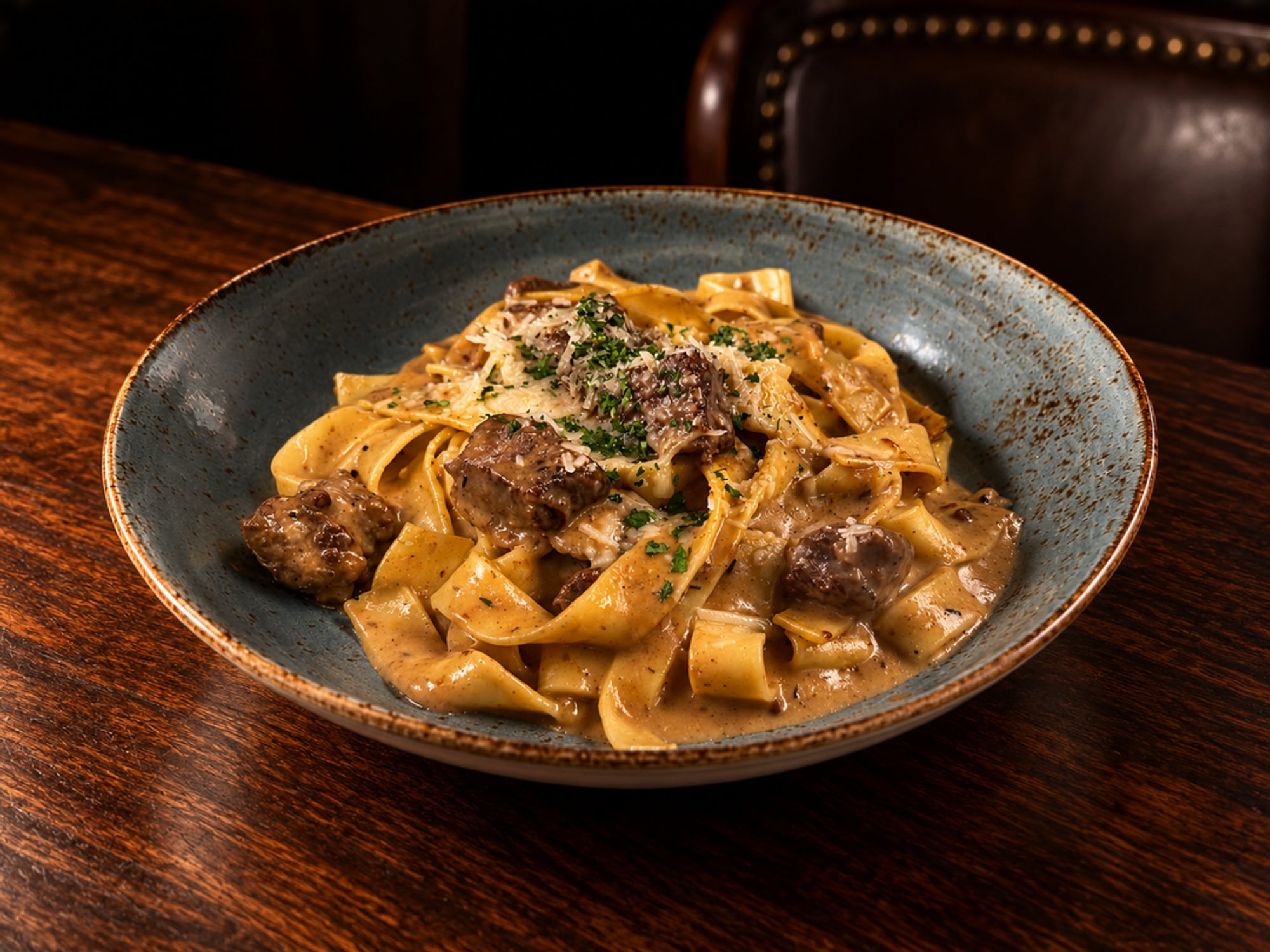 Pappardelle Stroganoff