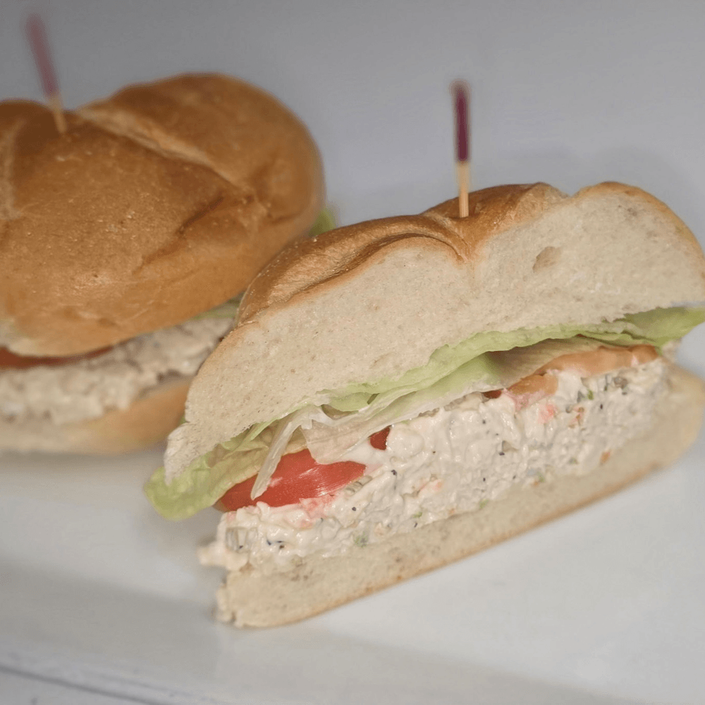 Chicken Salad Sandwich with Lettuce