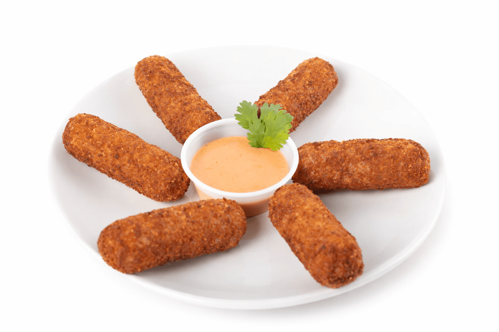 Ham, Chicken, Chorizo, & Cheese Croquettes. ea