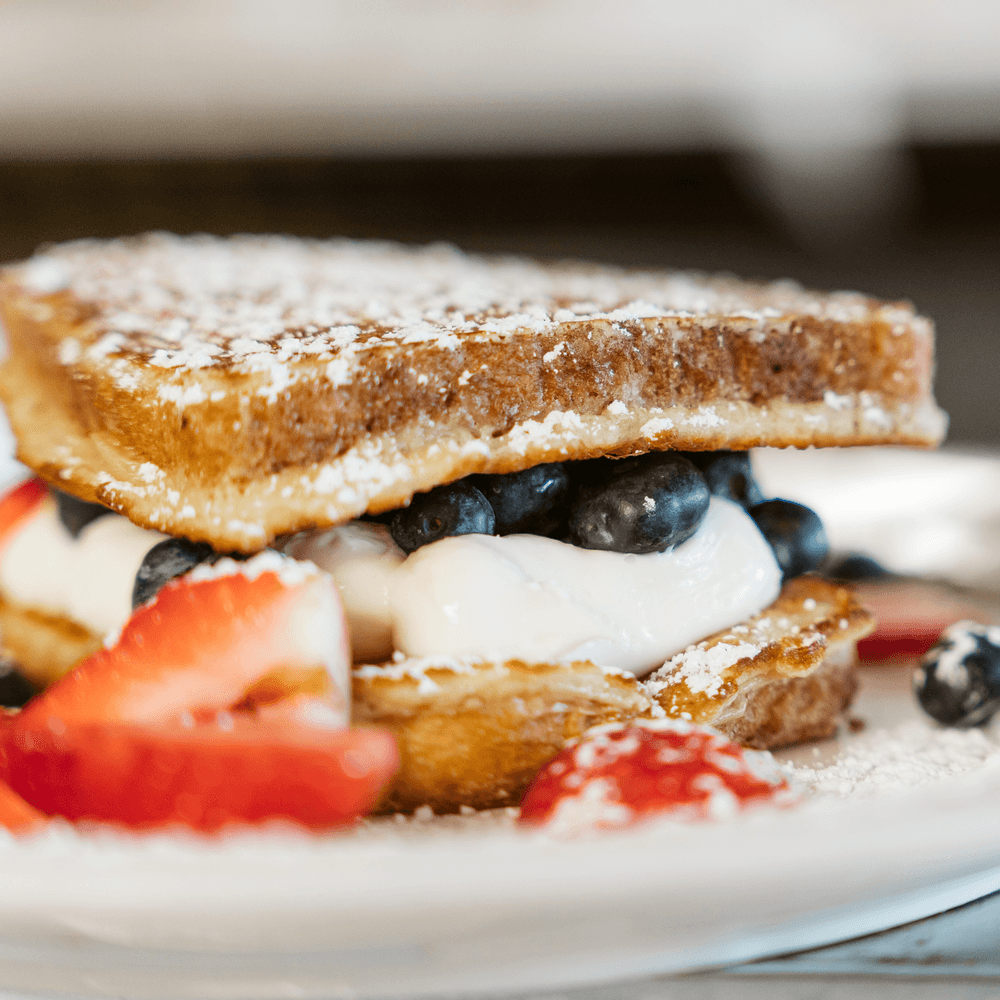 Red, White & Blue Stuffed French Toast