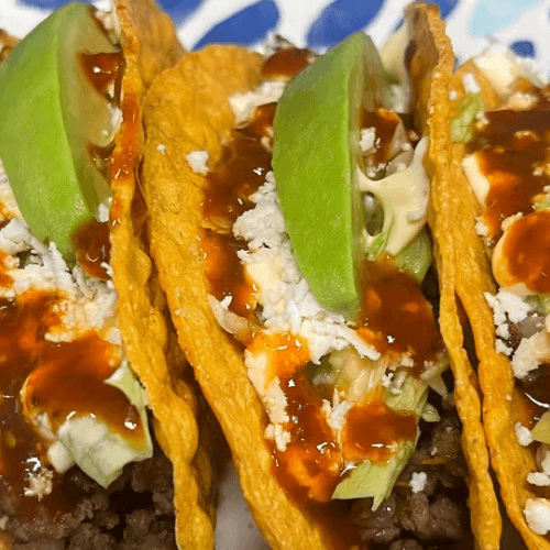 3 Crispy Tacos