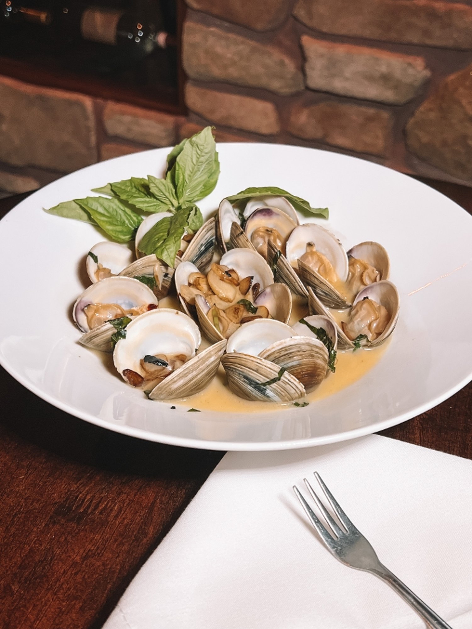 Steam Clams Lunch