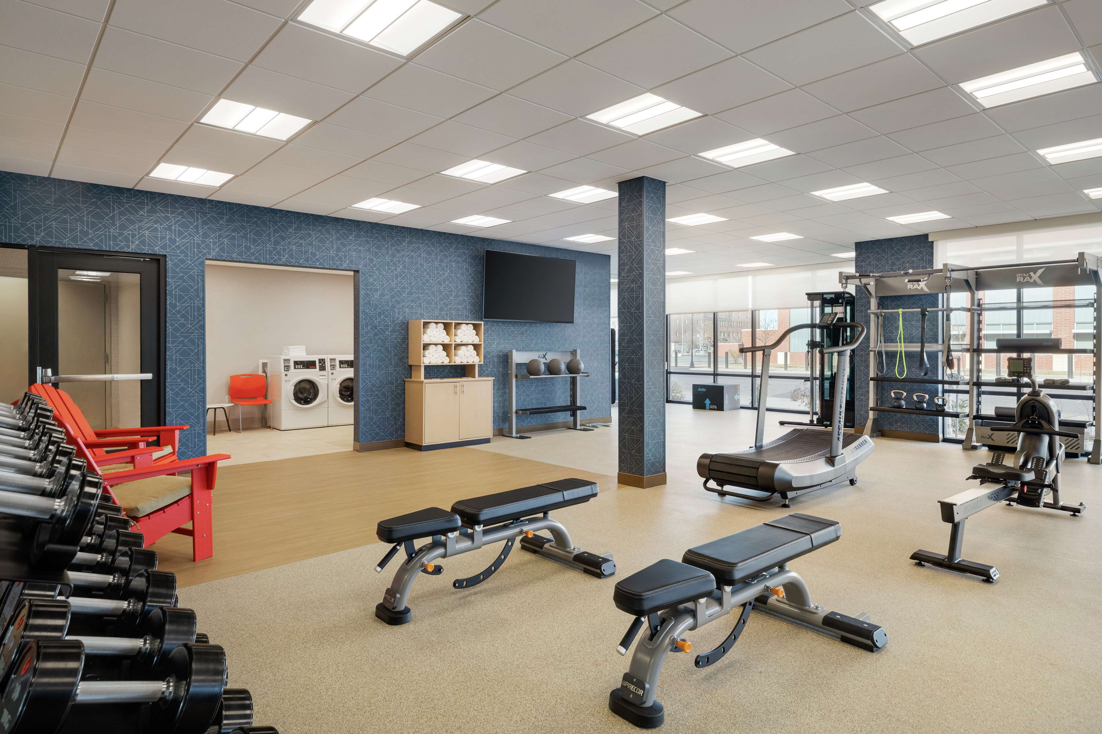 Health club  fitness center  gym