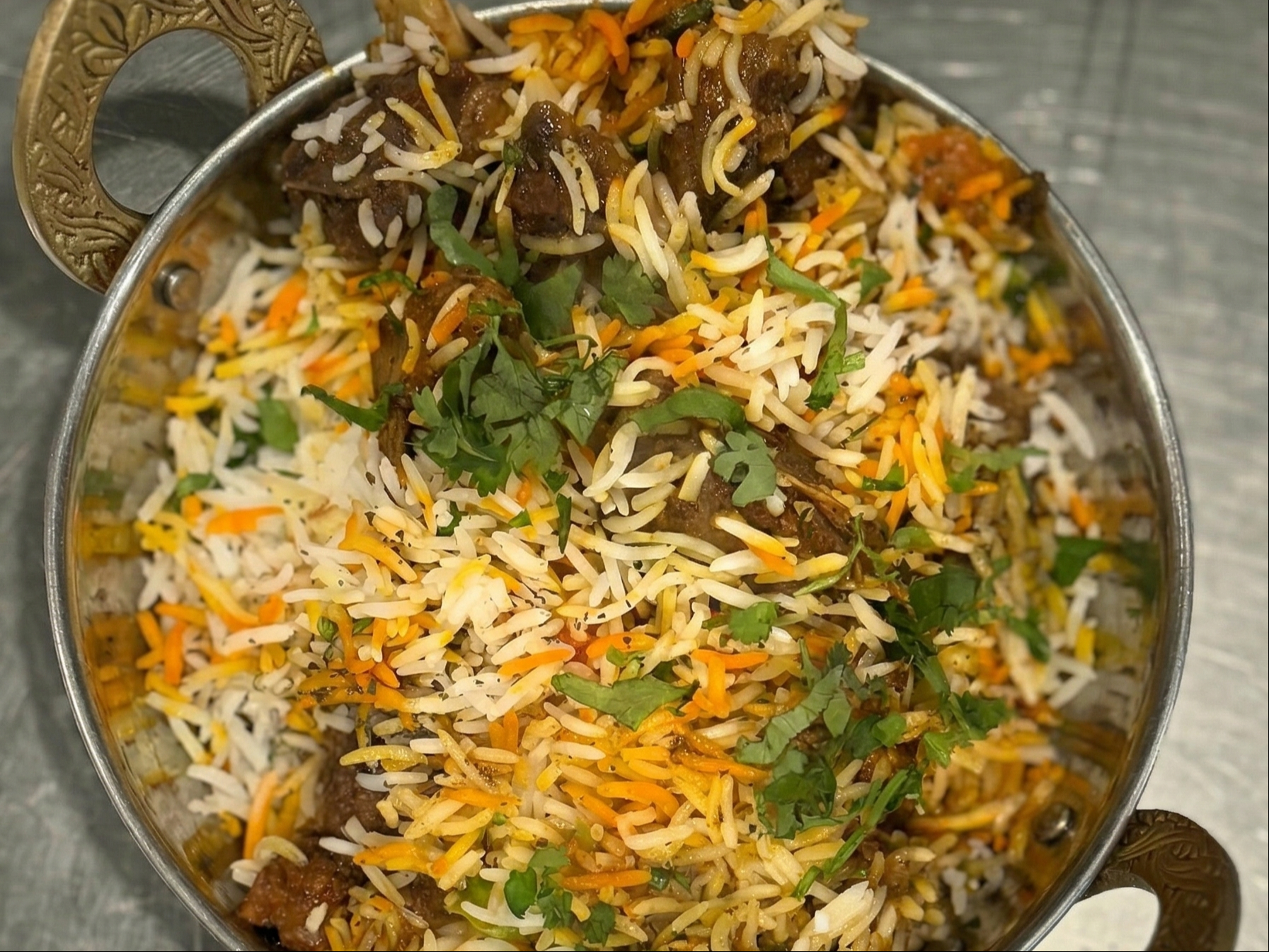Goat Biryani (Bone in)