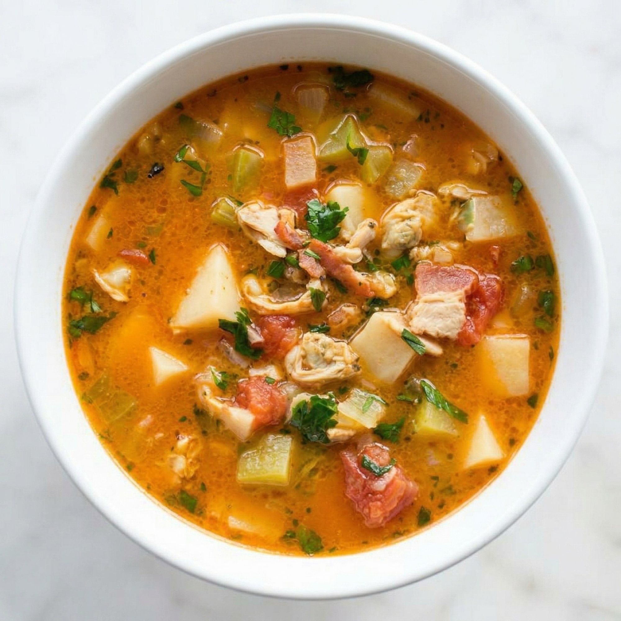 Manhattan Clam Chowder Soup