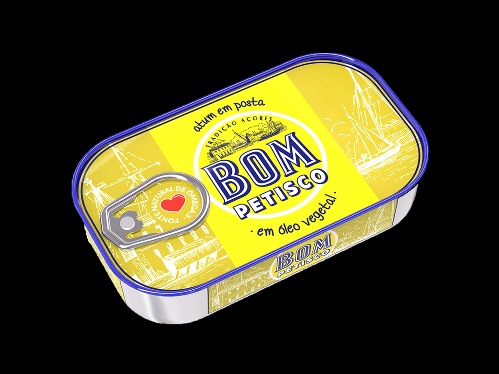 Bom Petisco Solid Tuna In Vegetable Oil