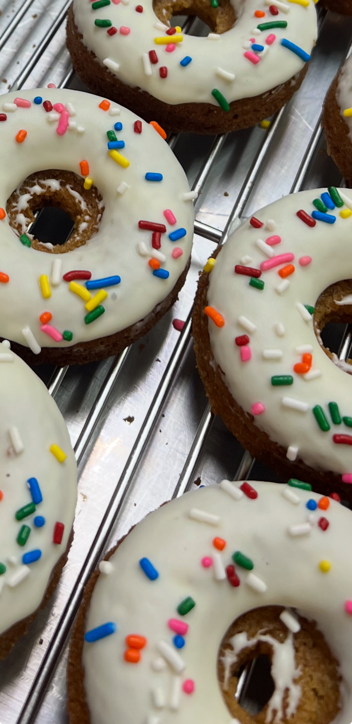 Vegan Donut - White Chocolate (GF)