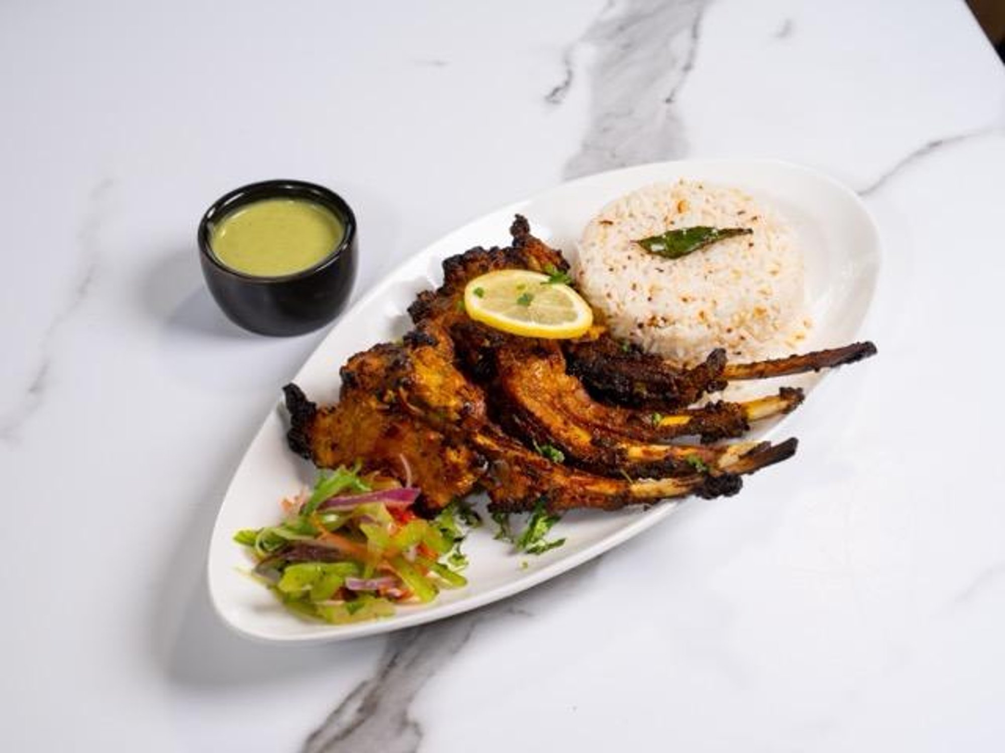 Flame Grilled Lamb Chops