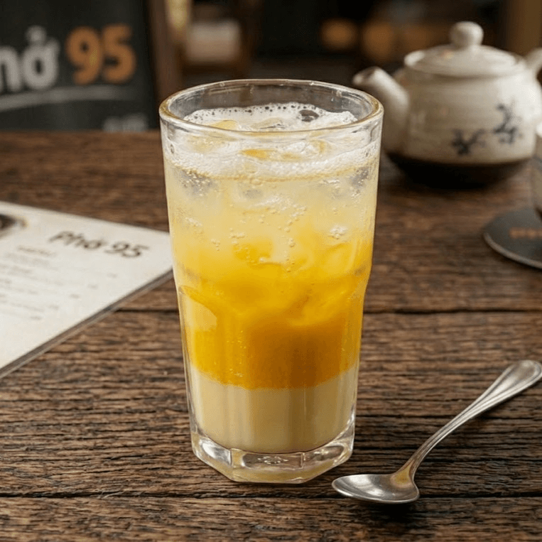 Soda with Yolk, Milk (Soda Sua Hot Ga)