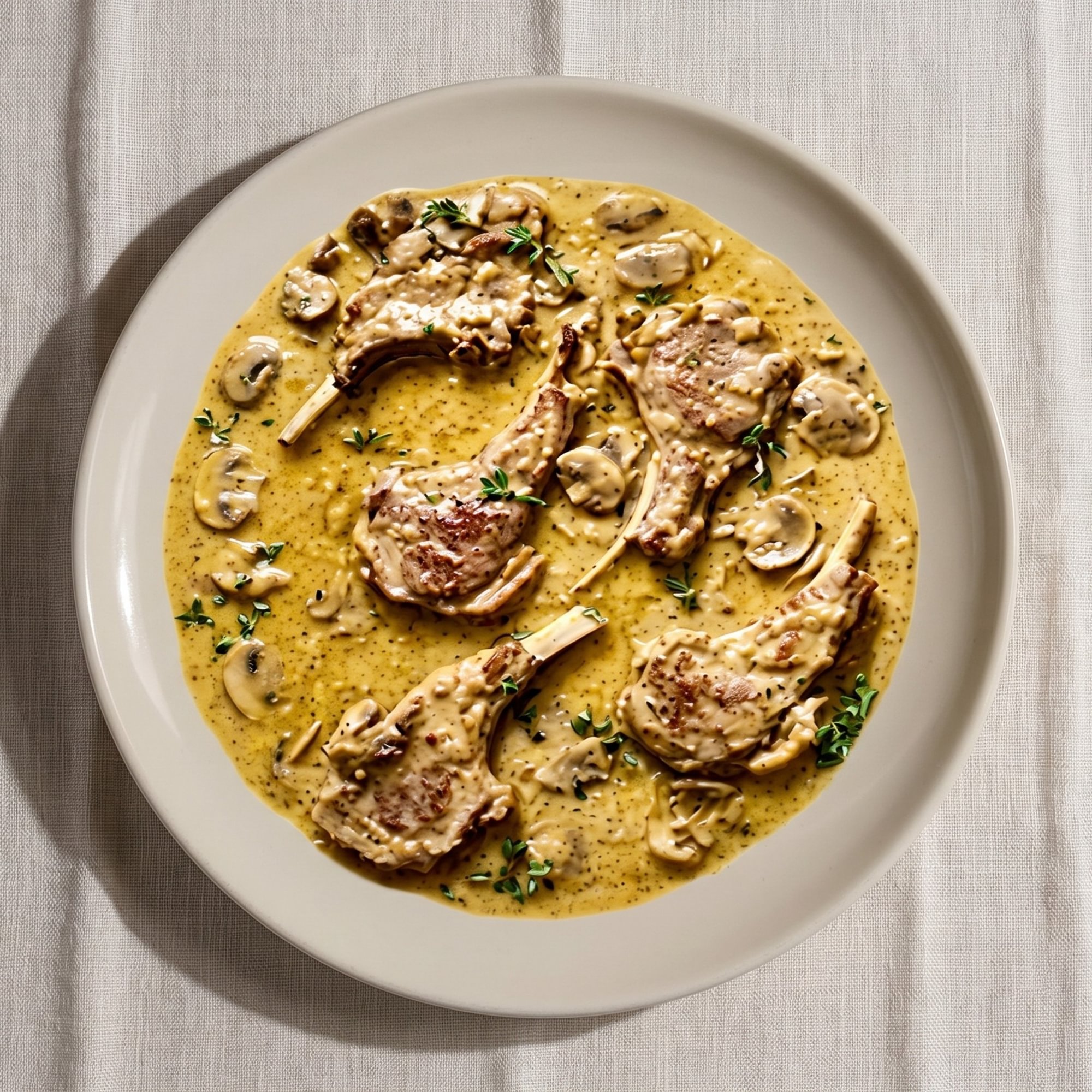 Lamb Mushroom
