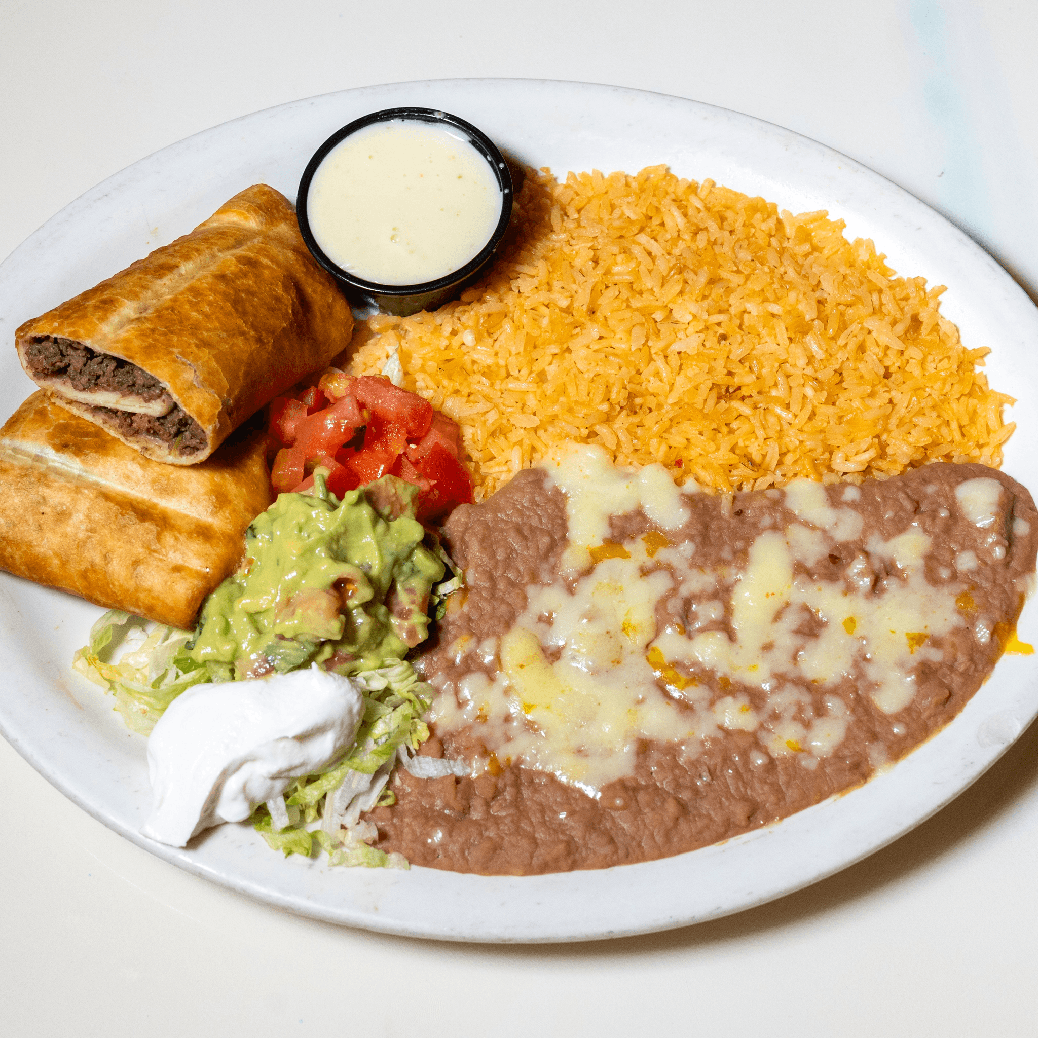 Chimichanga Dinner