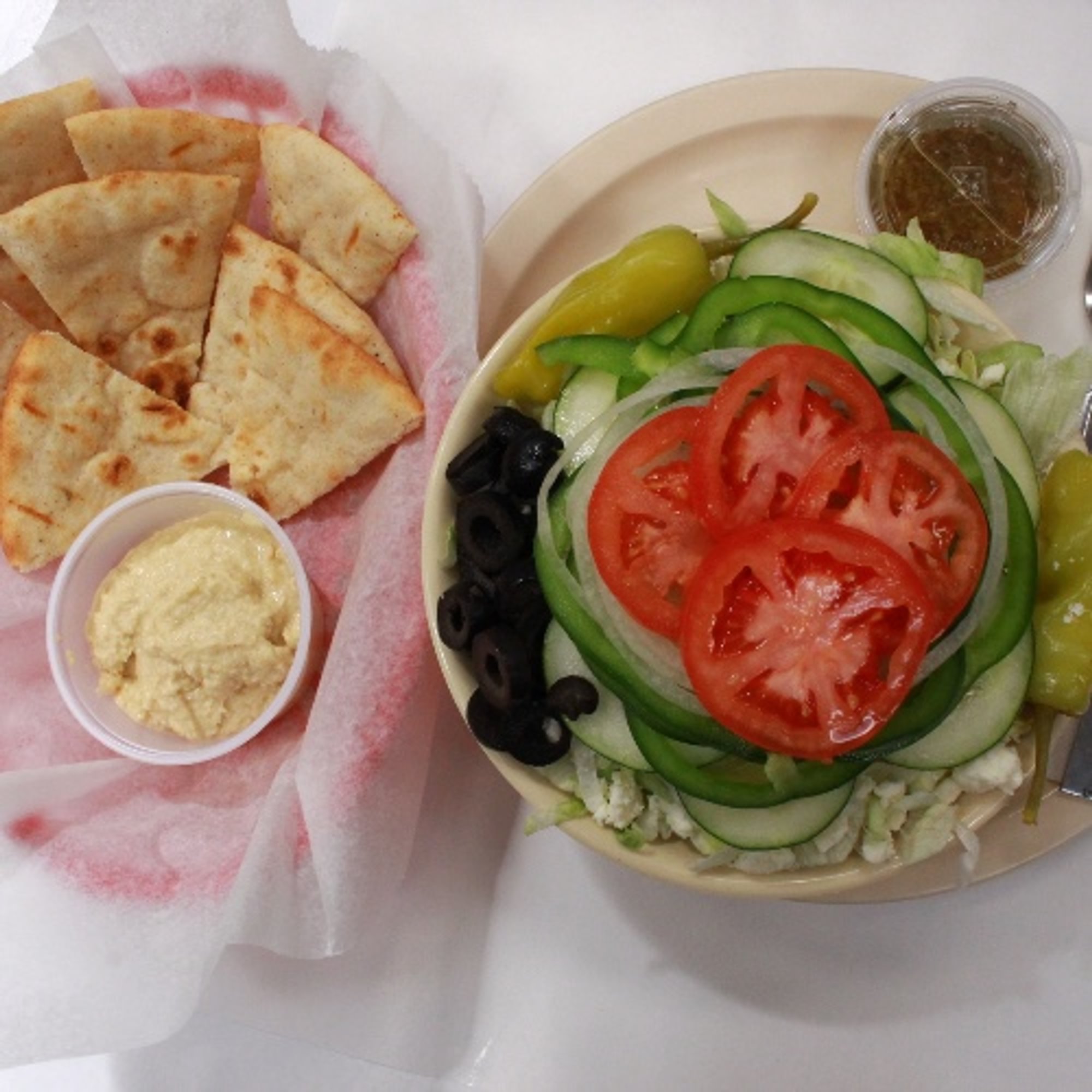 * Small Mediterranean Delight.