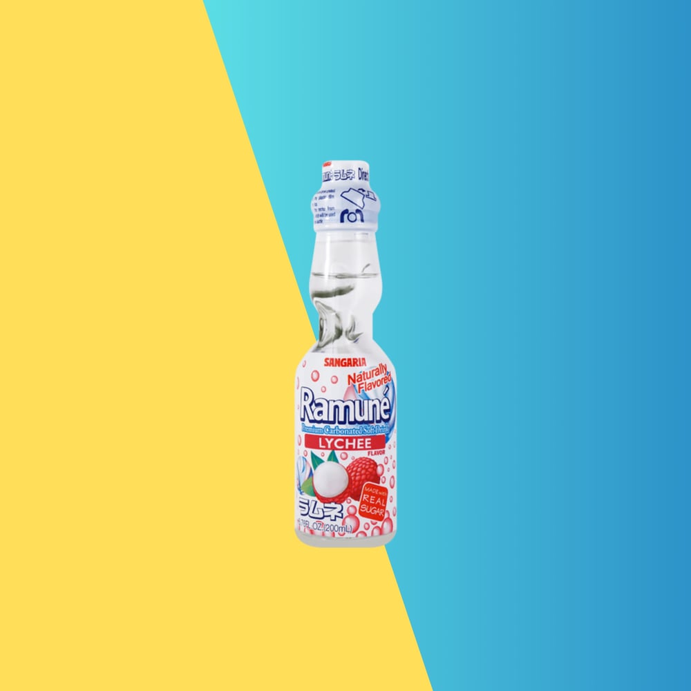 Lychee Japanese Soda Ramune