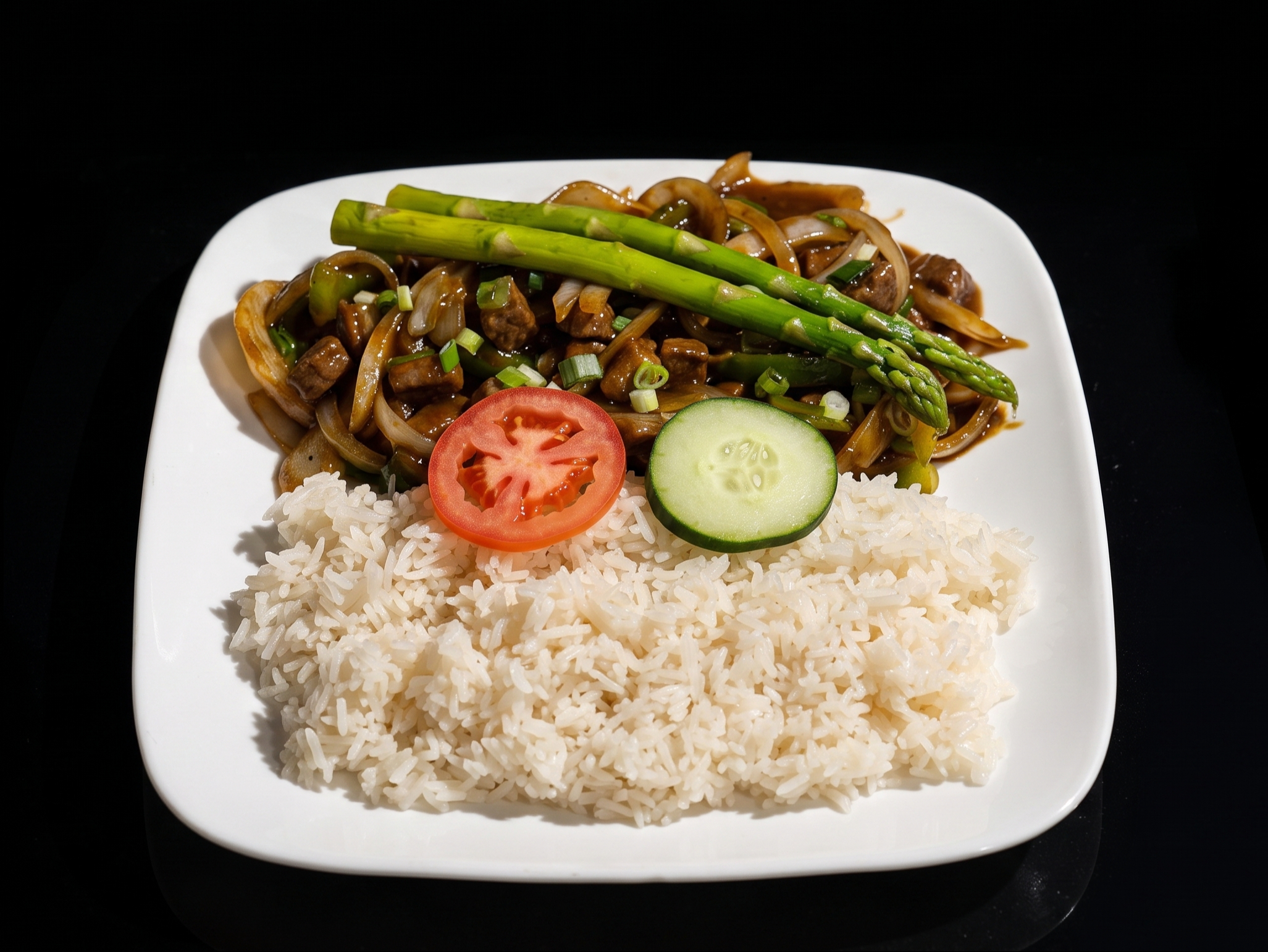 Shaking Beef Asparagus (D)