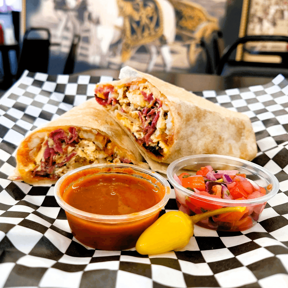 Pastrami And Egg Burrito