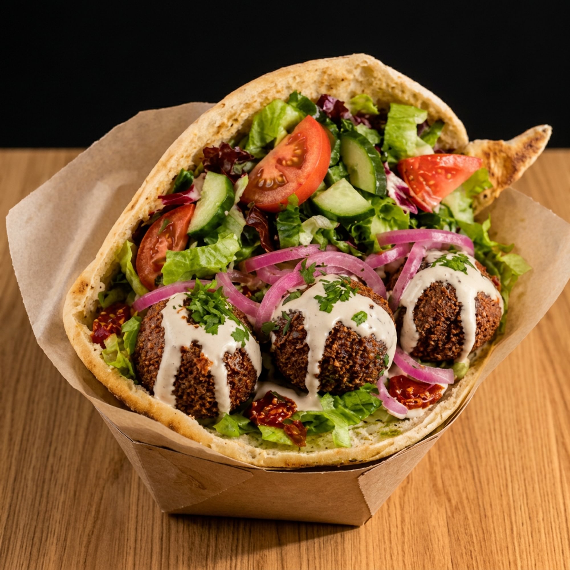 Döner Sandwich Falafel