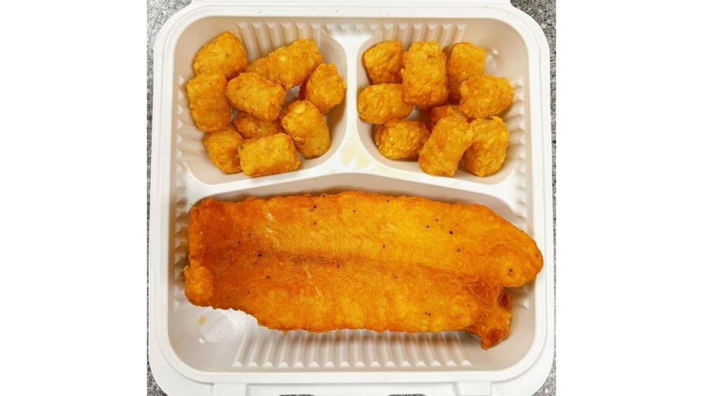 2 Catfish & Potato Tots
