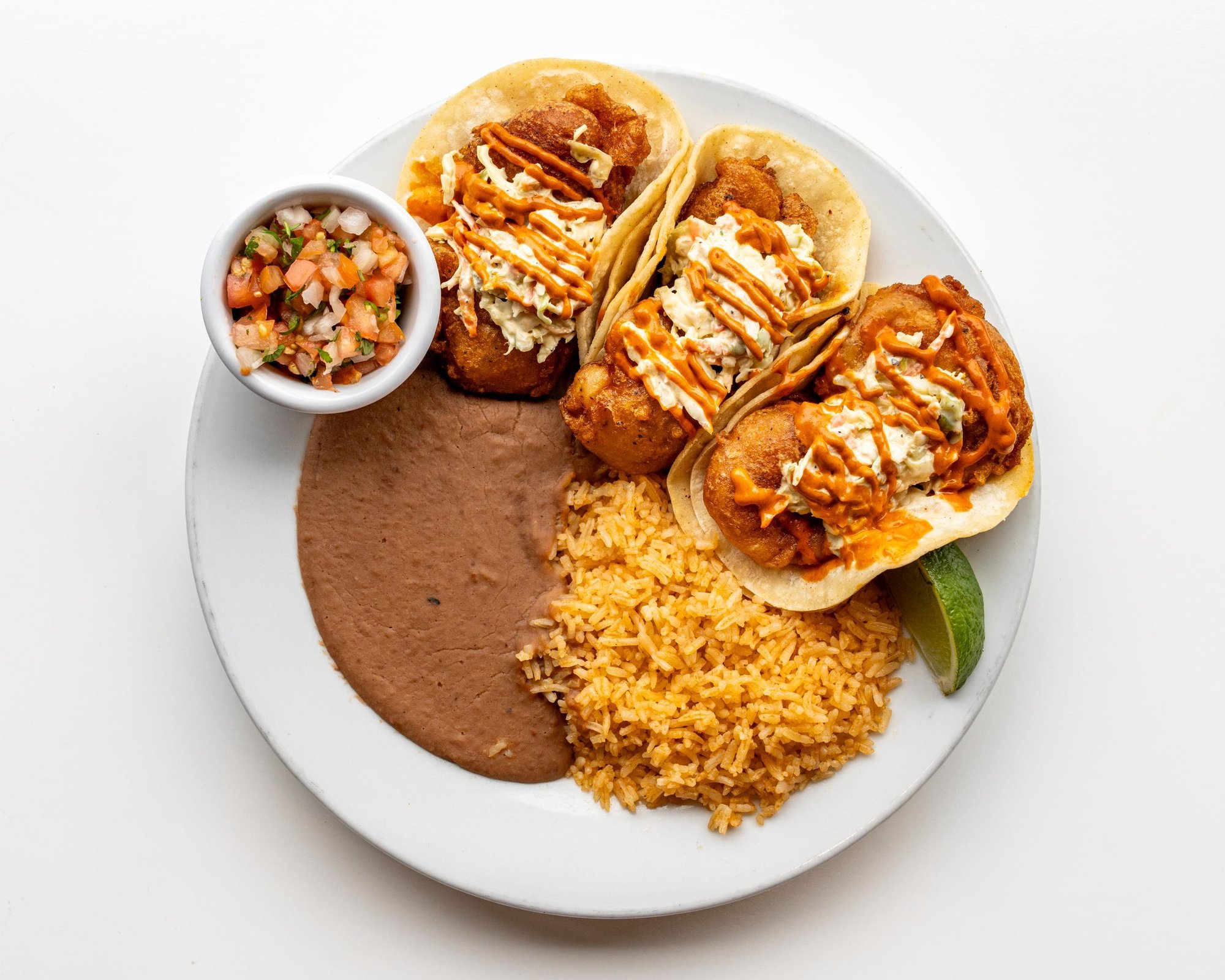 Shrimp Taco Platter