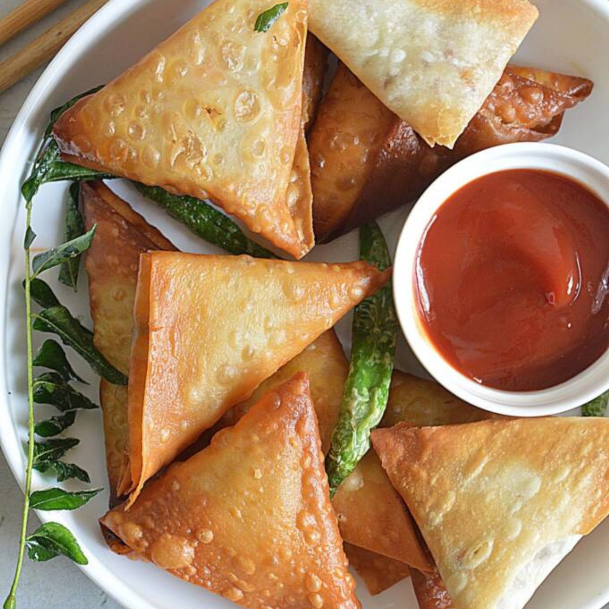Onion Samosa (starts From 4pm)
