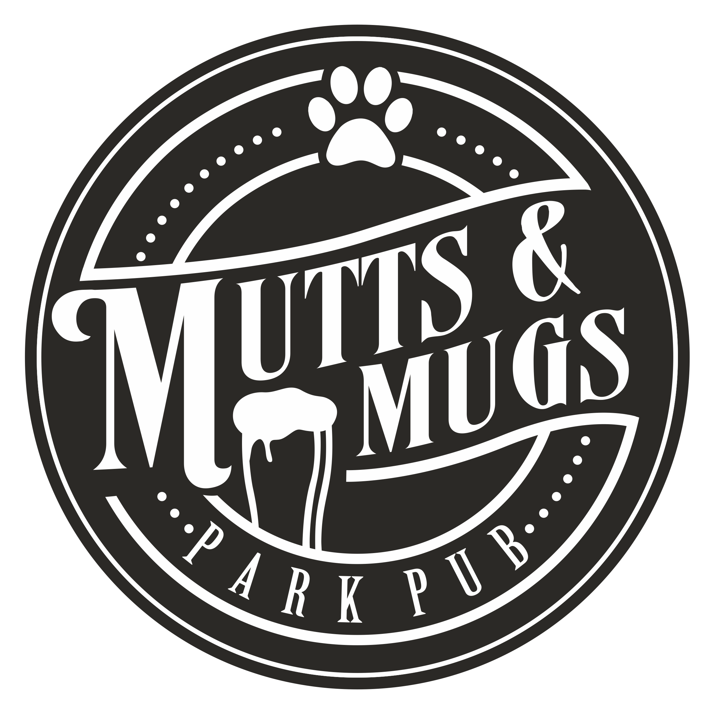 Mutts and Mugs Logo