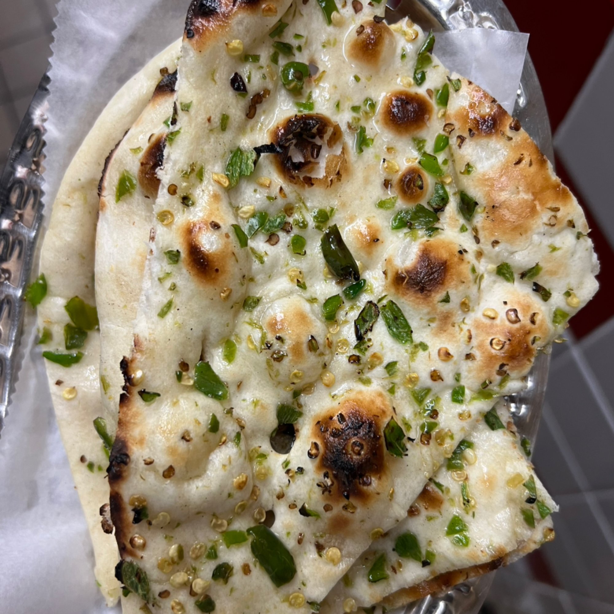 Chilli Bullet Naan