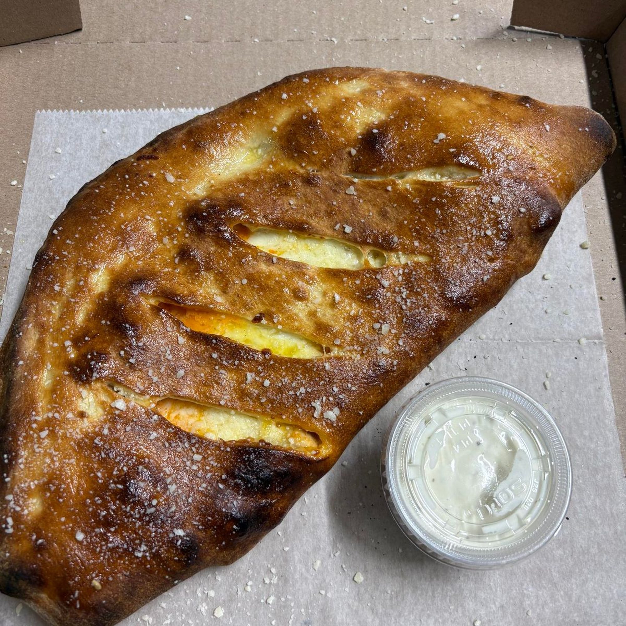 Buffalo Chicken Calzone