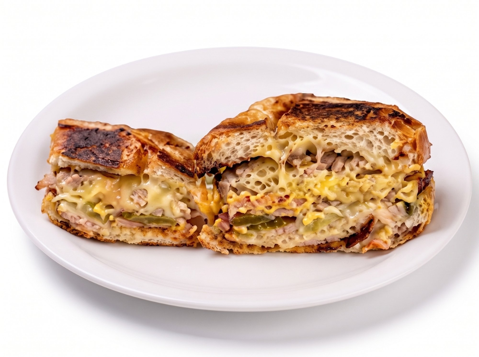 Torta de Pambazo (Pambazo Sandwich)