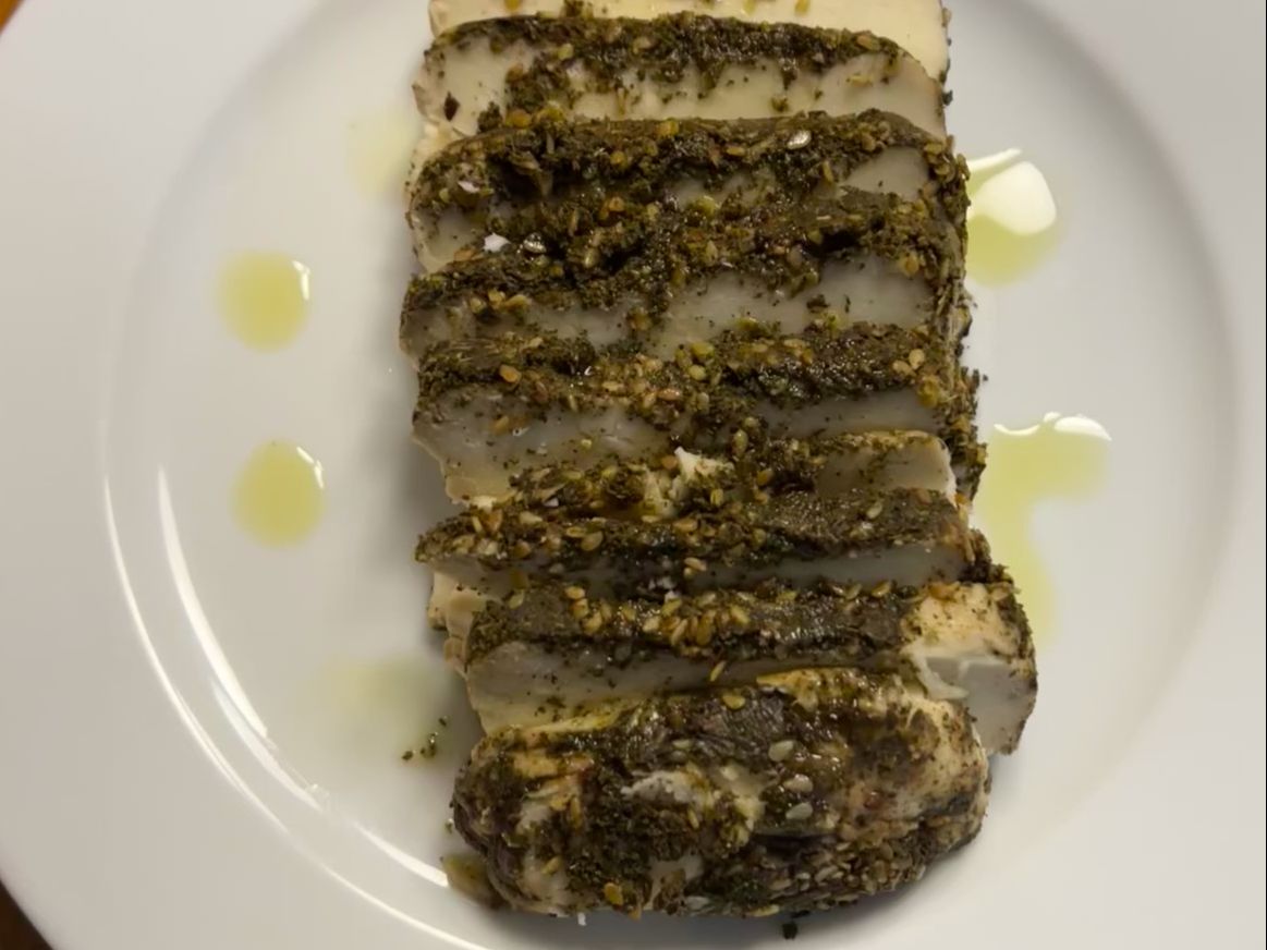 Zaatar Halloumi Cheese