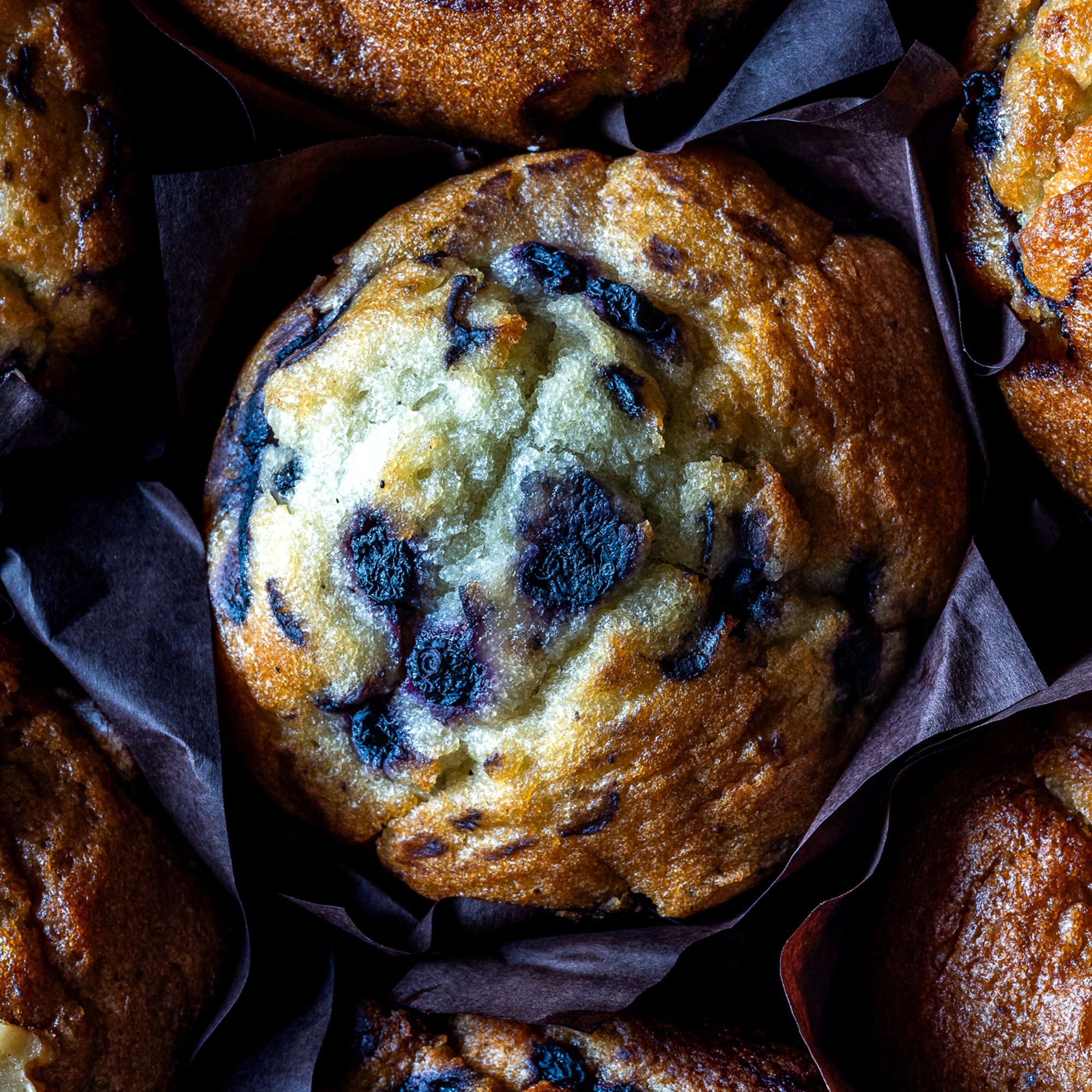 Blue berrie muffin